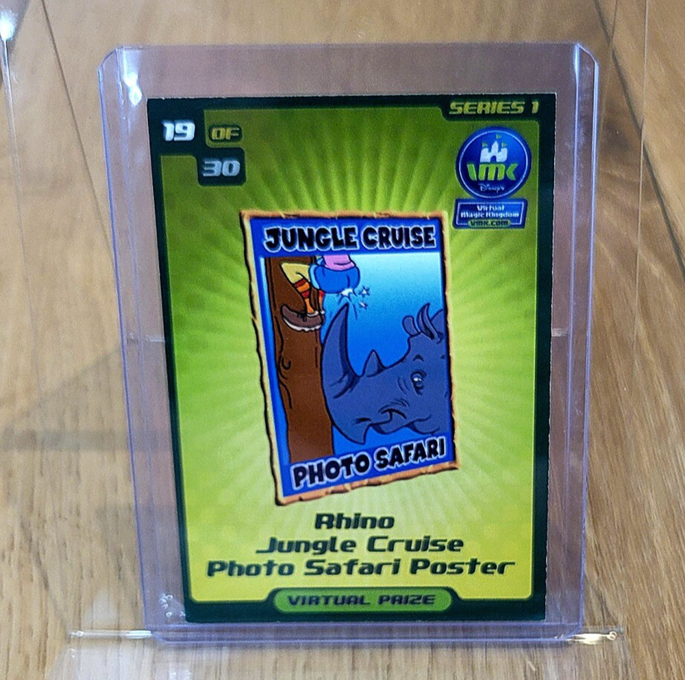 Virtual Magic Kingdom VMK Jungle Cruise Poster Card